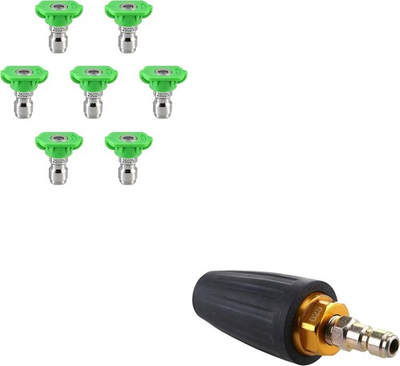 #ad Tool Daily Pressure Washer Tips Quick Connect Turbo Nozzle Universal for Cold $53.95