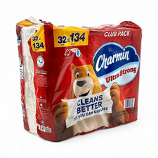 Charmin Ultra Strong 2-Ply Toilet Paper Club Pack - 32 Rolls