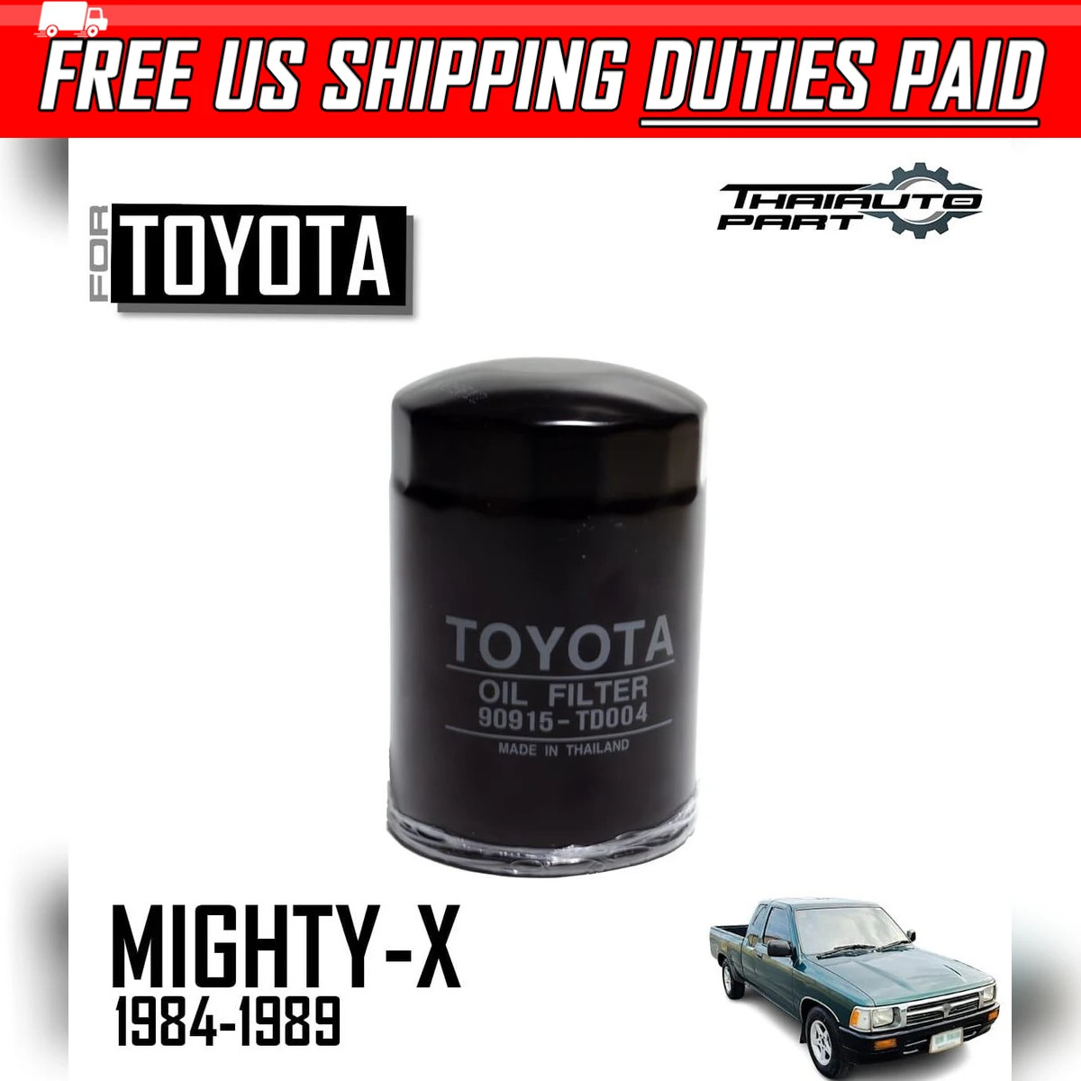 Genuine OEM Toyota Land Cruiser Fj60 15600-41010 Oil Filter for