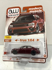 Auto World Modern Muscle 1 2021 Dodge Charger SRT Hellcat Redeye Octane Red