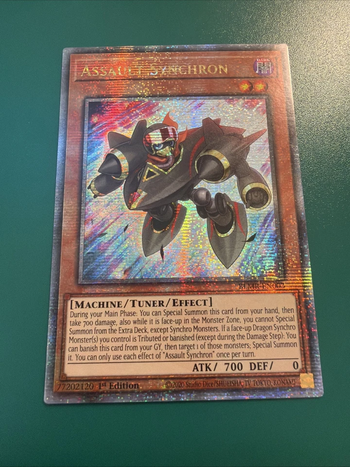 Assault Synchron (Quarter Century Secret Rare) BLMR-EN003 Battles of Legend:...