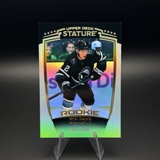 Upper Deck Stature 2024-25 Will Smith #34 Rookie /999 San Jose Sharks NHL Card