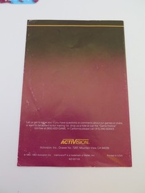 River Raid Intellivision Complete in Box CIB w/ Manual Overlays Tested & Working