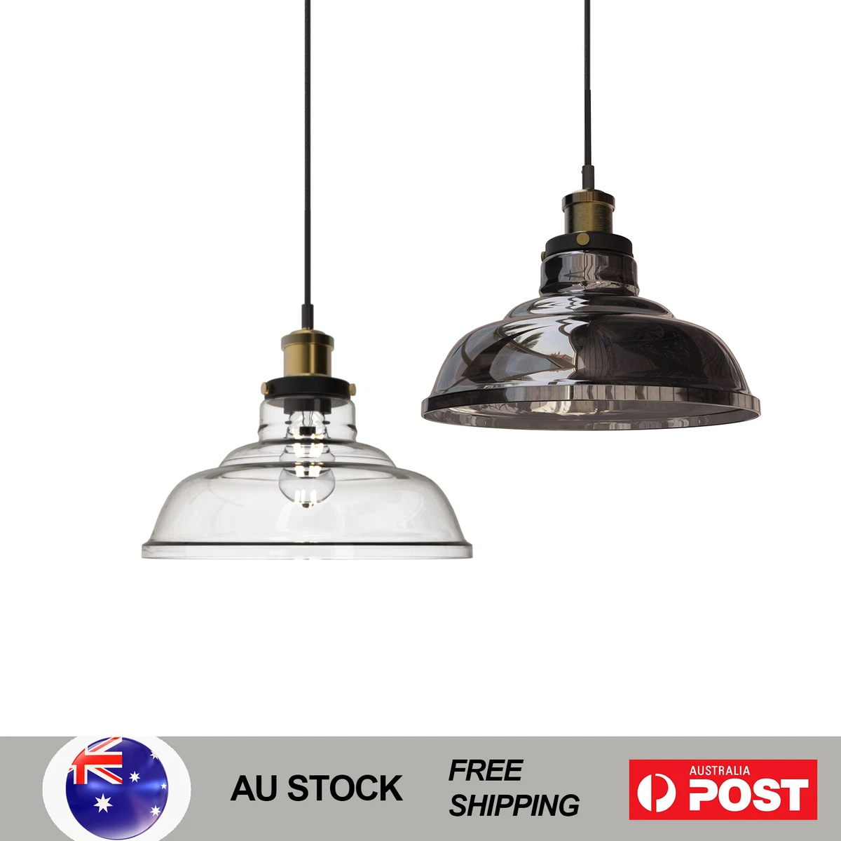 Industrial sale glass pendant