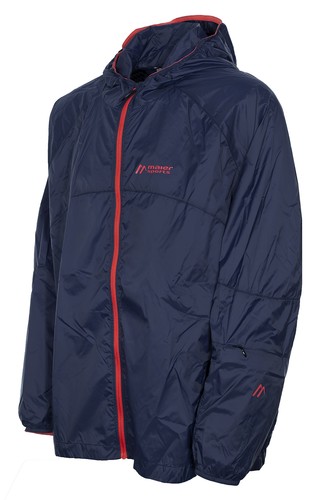 Maier Sports Giacca a Vento Donna Cappuccio Donna Blu Scuro Plusgröße - Picture 3 of 6