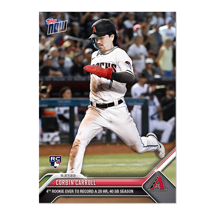 2023 Topps Now #773 Corbin Carroll RC - Arizona Diamondbacks 🔴⚫️
