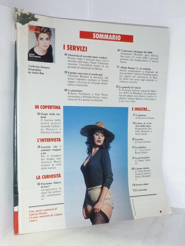 SETTE (CORRIERE DELLA SERA) N. 15 - 1993 - CATHERINE DENEUVE - VALERIA MARINI - Picture 4 of 4