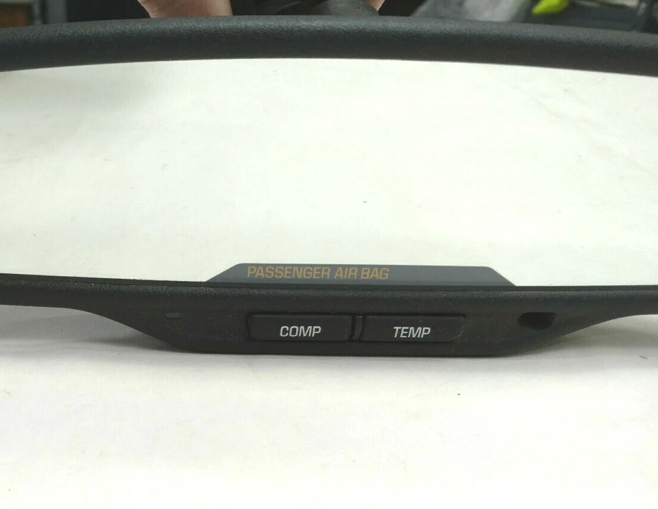 2003-2006 Silverado Sierra Tahoe Yukon Rear View Mirror Compass Temp Auto Dim - Image 3 of 4