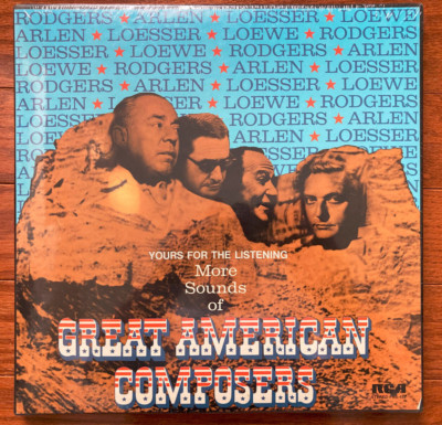 NEW Sealed Great American Composers 4 LP Box Set Vinyl RCA Stereo PRS-452 Mint