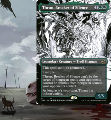 Thrun, Breaker of Silence Commander Deck Voltron Aura Magic MTG  Ready-to-Play | eBay