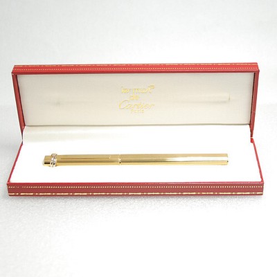 Cartier Vendome Oval Gold Plated 