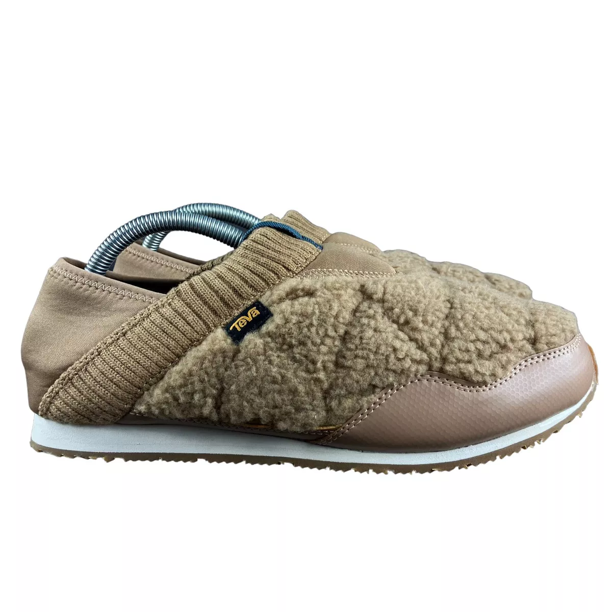 Teva Women's Re Ember Moc Fleece Sand Dune Brown Slip On