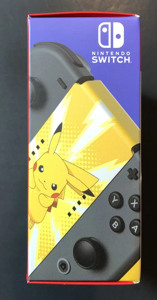 Official Nintendo Switch Joy-Con Comfort Grip ONLY [ Pikachu Yellow ] NEW - Image 4 of 4