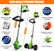 Electric Weed Whacker/Mower with battery