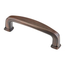 Modern Style 3'' Hole Centers 3-1/2" Long Brushed Oil-Rubbed Bronze Cabinet Pull