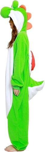 Erwachsene Sazac Cosplay Kostüm Super Mario Yoshi Kigurumi Halloween Overall Geschenke - Bild 4 von 9
