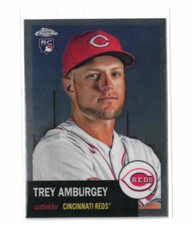 2022 Topps Chrome Platinum Anniversary #84 Trey Amburgey Rookie RC Reds