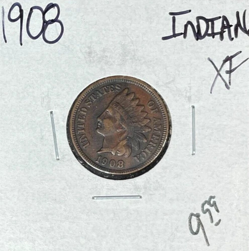 1908 INDIAN HEAD CENT ~ XF ~NICE COIN~