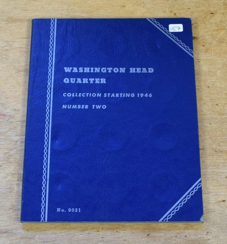 Whitman Washington Head Quarter 9031 Starting 1946 Coin Book/Album #2