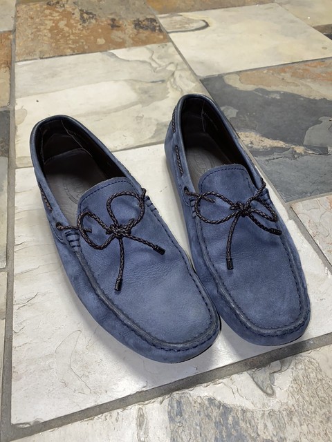 mens blue boat shoes