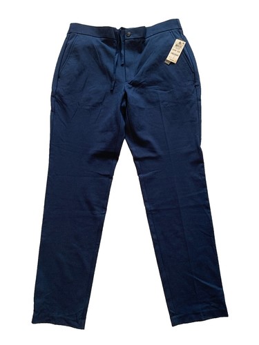 New Supreme Paneled Warm Up Pant Nylon Relaxed Navy Blue Medium M