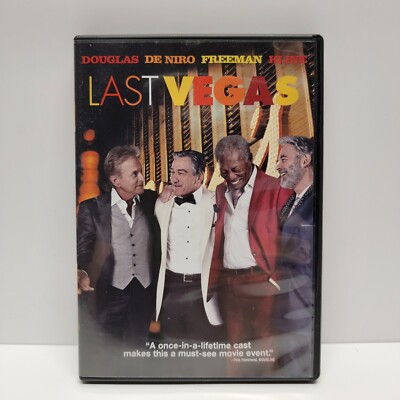 Last Vegas DVD Movie Featuring Robert De Niro And Morgan