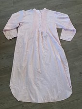 Vintage Barbizon Cuddleskin Long Satin Feel Floral Nightgown Lace Trim Large