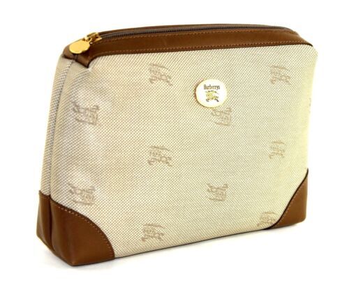 Burberry Mini Boston Bag Pvc Nova Check Shadow Horse Women Bag 
