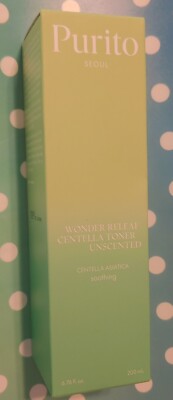 PURITO Seoul Wonder Releaf Centella Toner Unscented 6.8 fl oz. March 6, 2027