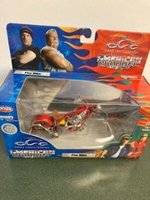 Orange County Choppers -- America Chopper Fire Bike  1/18 Scale
