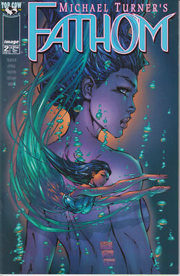 Michael Turner's Fathom Vol.1 #2 Sept 1998 TOP COW Brand New in plastic sleeve