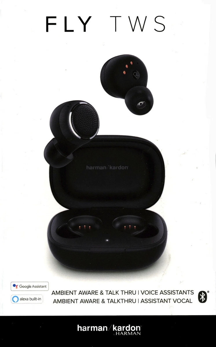 Harman Kardon FLY TWS In Ear True Wireless Headphones - Black