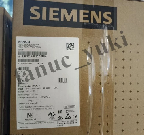 6SL3210-1PE27-5UL0 SINAMICS G120 Leistungsmodul PM240-2 6SL3210-1PE27-5UL0 - Bild 4 von 8