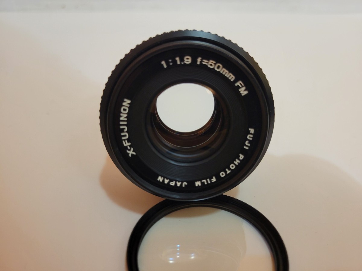 X-Fujinon 1:1.9 f=50mm FM Fuji Camera Lens Photo Film Lens Made In