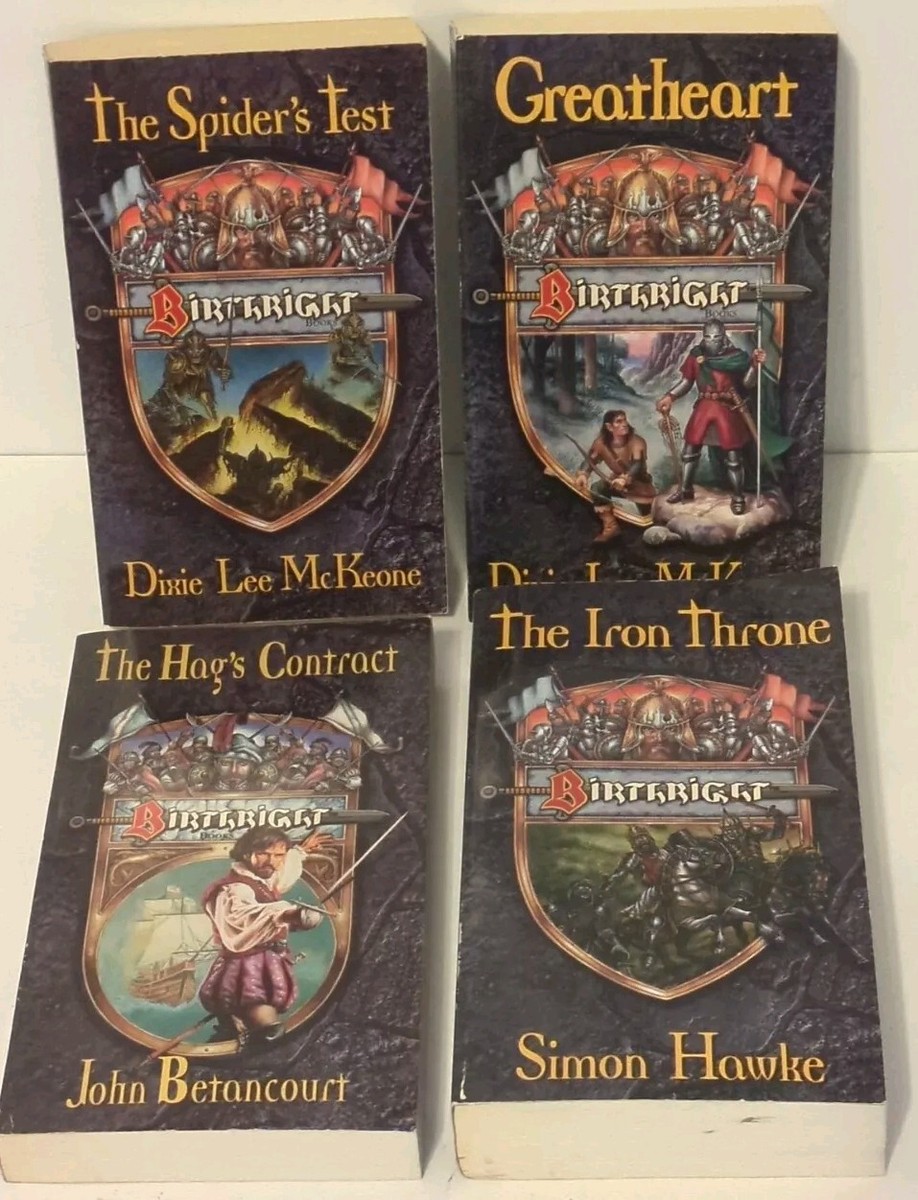 BIRTHRIGHT Lot of 4 Iron Throne Greatheart Hag&rsquo;s Contract Spider 