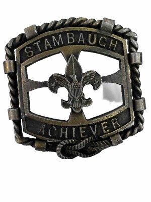 BSA Stambaugh Achiever FDL Eagle Neckerchief Slide NS-167