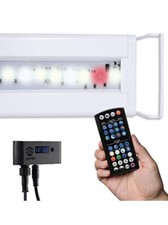 USA SereneSun LE PRO Freshwater Plant Aquarium 24  LED Light with 24 Hour Timer