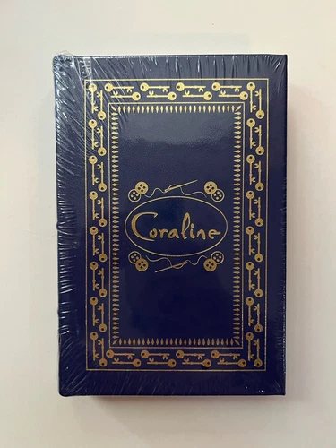 SEALED SIGNED by Neil Gaiman & Dave McKean CORALINE Rare Easton Press Hardcover