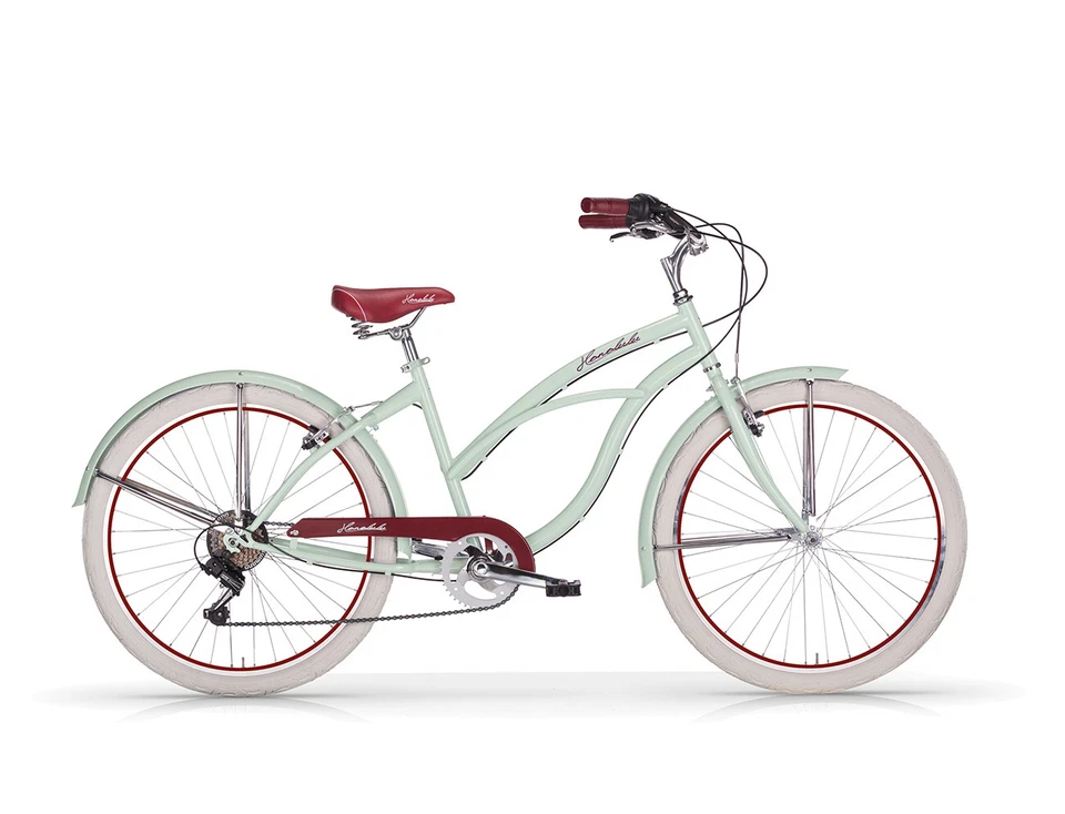 Fahrrad Honolulu Cruiser 6 Geschwindigkeit Stahl Damen MBM - Bild 4 von 4