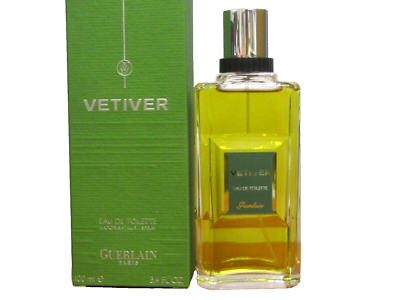 VETIVER By GUERLAIN MEN COLOGNE 3.3 oz / 100 ml Eau De Toilette