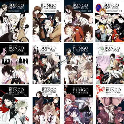 Manga Bungo Stray Dogs by Sango Harukawa Vol. 1-25 Fullset English