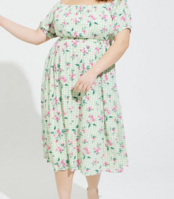 floral midi skater dress Yours London Women's Plus Size Navy Blue Floral Midi Skater Dress Size 14