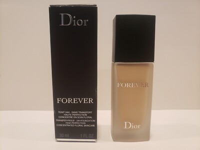 Dior Forever High Perfection Foundation Broad Spectrum SPF 15 #0W Warm 1 Fl Oz