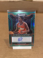 Charlie Moore 2022 Prizm DP #CP-CMO Penmanship Green PRIZM Auto Miami Rookie RC