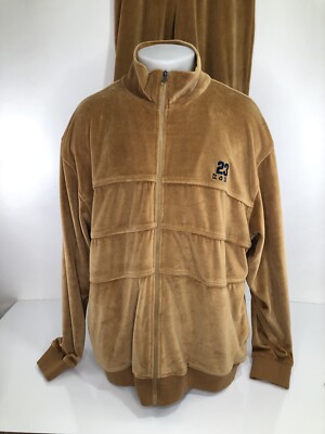 KANI - NEW w TAGS - 2 Piece Set - Velvet Velour Embroidered #23 Lg. Tracksuit