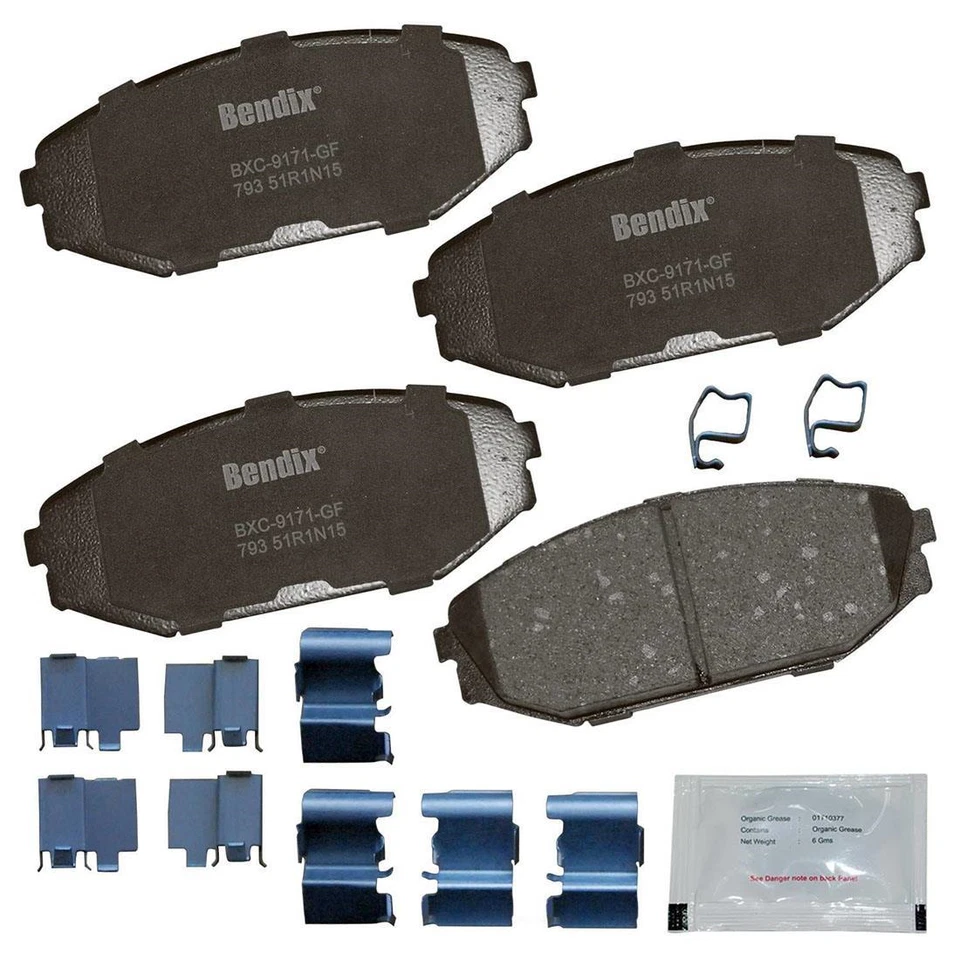 2x Front Rear Disc Brake Pad Set for Honda Odyssey 2002~2004 - Image 2 of 3