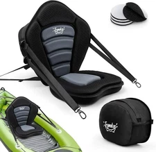 Kayak Seats with Back Support for Sit on Top, Universal Paddle Board Seat for...