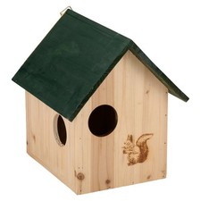 Lifetime Garden Maison Écureuil Accessoires Jardin - Nichoir avec 3 ouvertures -