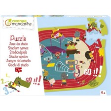 Puzzle - Educatif - 76 pièces - Enfant dès 5 ans - Apprendre les sports jeux du