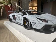 JUC Lamborghini Aventador LB Performance Gris mat 1/18 J32-01